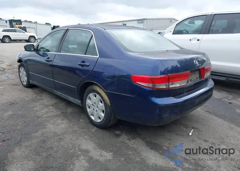 2004 Honda Accord 2.4 Lx from USA, damaged, VIN JHMCM56304C001359